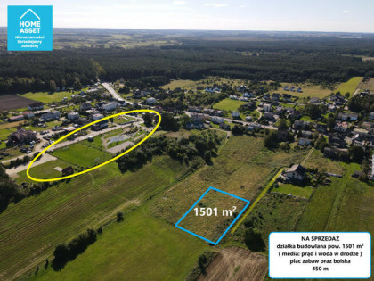 Działka inwestycyjna Tupadły gm. Władysławowo, Majora Pilota Józefa Jeki