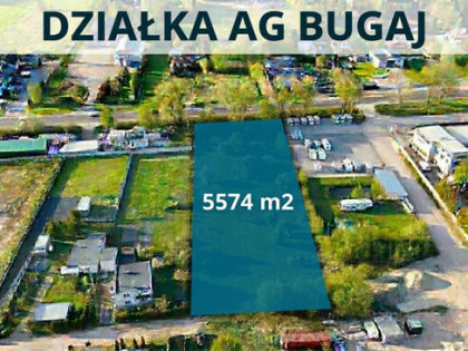 Działka usługowa Bugaj gm. Pobiedziska,