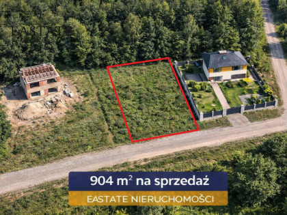 Działka budowlana 904 m² – spokojna okolica, dojaz