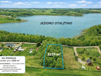 Działka budowlana Jeleńska Huta gm. Szemud, Otalżyńska