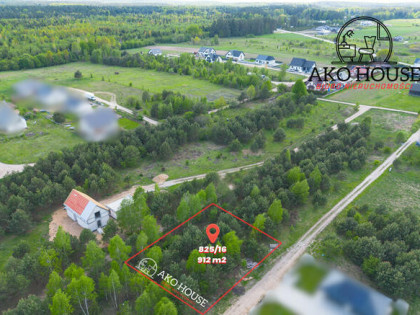 DZIAŁKA Budowlana 912m² | Ciasne k. Białegostoku