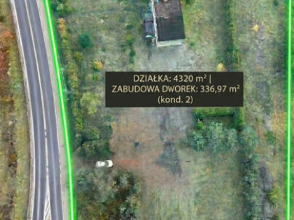 Działka inwestycyjna Tworóg,