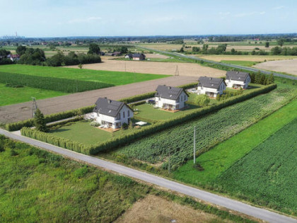 Działka budowlana 55,64 ar, WZ na 4 domy, Kliszów k. Mielca