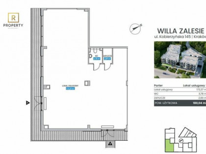 Lokal | 180,04m2 | Miejsce postojowe w garażu