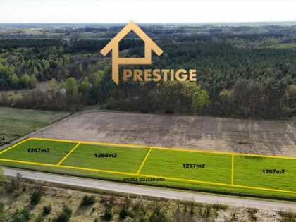 Działki budowlane przy lesie-Nowy Świat, gmina Tuliszków