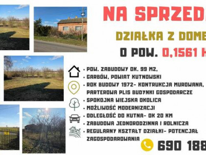 sprzedam działkę z domem