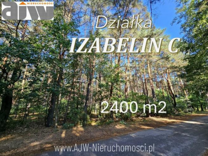 Działka budowlana Izabelin C gm. Izabelin, Izabelin C