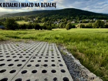 PILNA SPRZEDAŻ – GOTOWA DO BUDOWY DZIAŁKA WIDOKOWA W BESKIDA