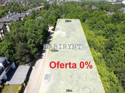Nowa cena, Parkitka, 3578m2, szerokość 28m lub 39m