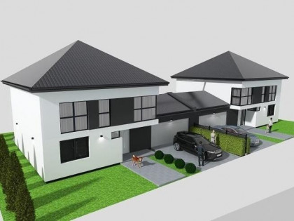 Nowy dom 180 m2 w zabudowie bliźniaczej / Józefów / Legionowo
