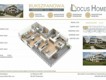 Nowoczesne mieszkanie 4-pokojowe z balkonem