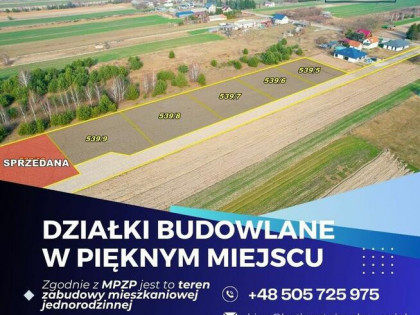 Działki Budowlane blisko Ostrołęki - MPZP