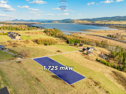 Widokowa działka budowlana – Szlembark 1725 m²