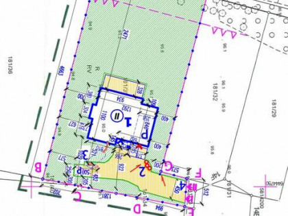 Działka budowlana (MPZP) + gotowy projekt domu + pozwolenie