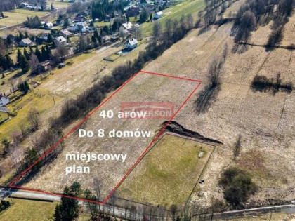 DZIAŁKA INWESTYCYJNA 40 ARÓW – WIDOKOWA – Skawina