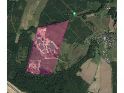 Działka inwestycyjna Guzice gm. Polkowice,