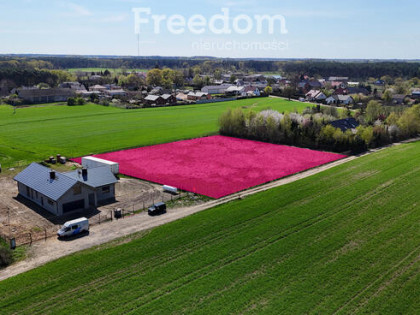 Działka budowlana 4042 m² Niesłabin | MPZP | Las