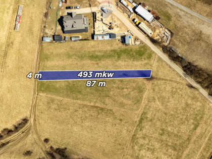 DZIAŁKA BUDOWLANA CHOCHOŁÓW | 493m2