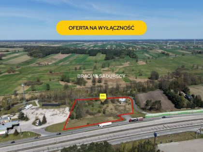 Działka usługowa Studzianki gm. Wolbórz