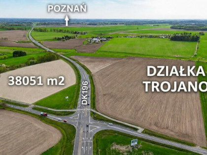 Działka usługowa Trojanowo gm. Murowana Goślina,