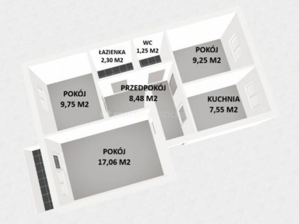 Sprzedam 3pokojowe mieszkanie do własnej aranżacji