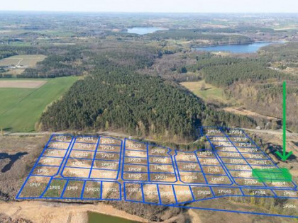 Działka 1000m2 pod lasem | Uzbrojona | MPZP | Stawy rybne