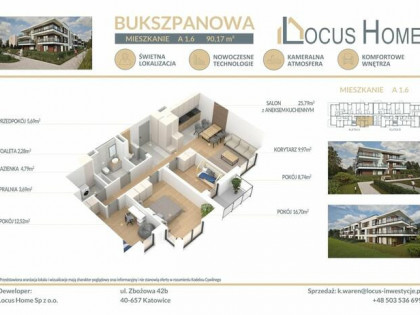 Nowoczesne mieszkanie 4-pokojowe z balkonem