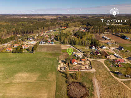 Ruszajny Barczewo – działka z WZ i mediami 1084 m2