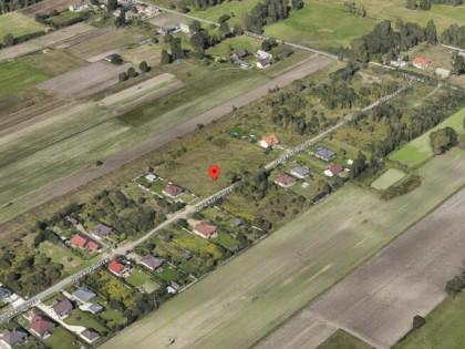 Działka budowlana 1219 m², MPZP, media w ulicy, Ruda Bugaj