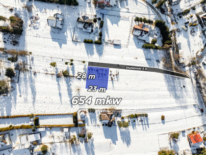 Widokowa Działka budowlana 654 m² Nowy Targ