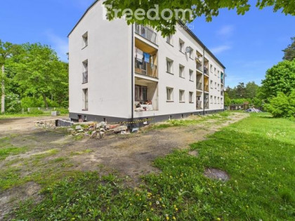Kawalerka przy lesie w zacisznym miejscu