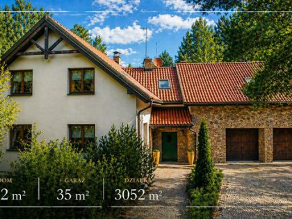 Dom 282 m² + garaż | działka 3052 m² | las | 35 min Warszawa