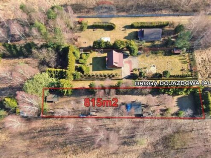 Działka rekreacyjna 815 m² – Szyszki, blisko lasu