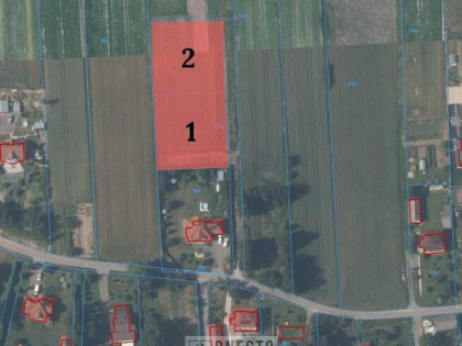 Działka budowlana Płouszowice gm. Jastków