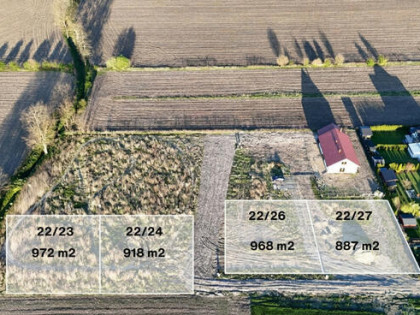 Działka inwestycyjna Chomęcice gm. Komorniki, Leśnych Skrzatów