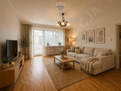 REZERWACJA 2-pokojowe mieszkanie z balkonem, 52 m²