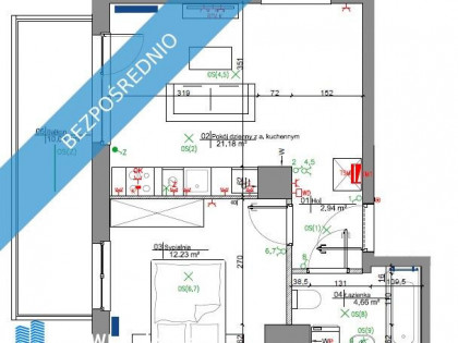 Sprzedam 2 pokoje 41 m², 2 p. garaż komórka Warszawa Ursynów