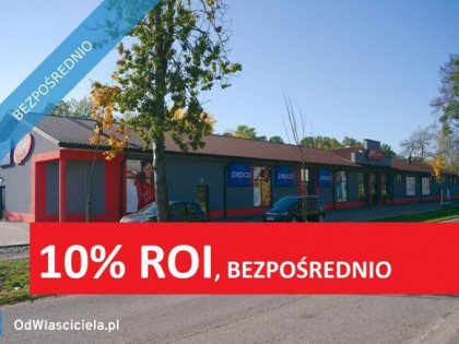 Park Handlowy w 100% wynajęty (Pepco, API Market), ROI 10%, Okazja!!
