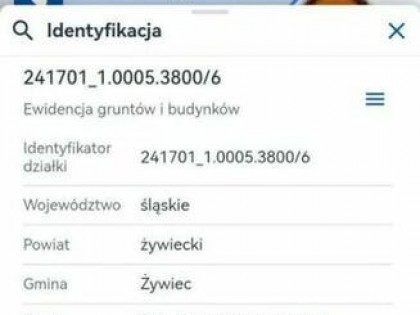 Działka nad jeziorem Żywieckim