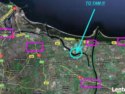 Gdańsk Sobieszewo. Tania działka 3 tys. m2 na Wyspie .