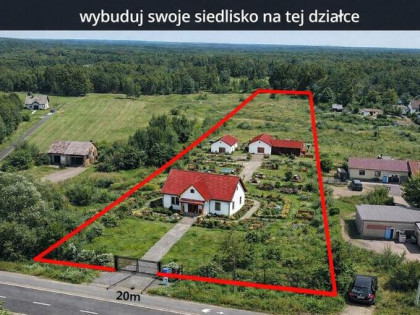 Działka rolno-budowlana Hutki gm. Konopiska