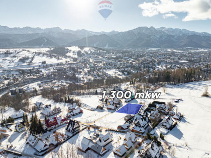 Działka budowlana z drogą - Zwijacze, Zakopane