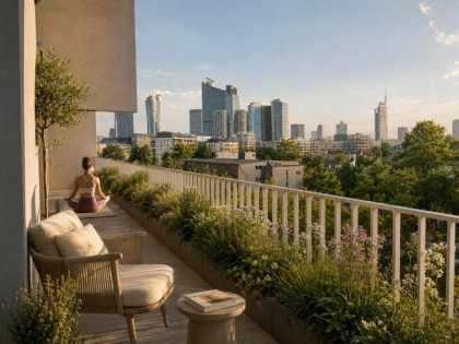 Nowe 2 pokoje, 51 m2 Rondo Daszyńskiego taras 30m2