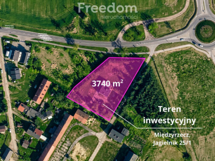 Działka usługowa przy S3 – Międzyrzecz