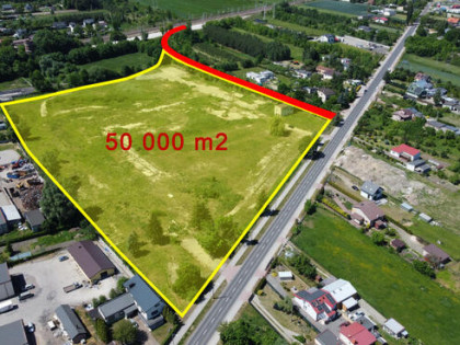Działka przemysłowa Ozorków,