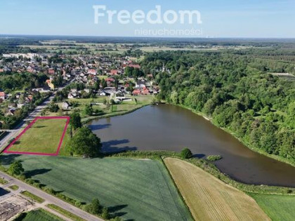 Działka budowlana 66 ar z widokiem na staw