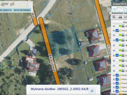 UZBROJONA działka 1404m² Barany k. Ełku