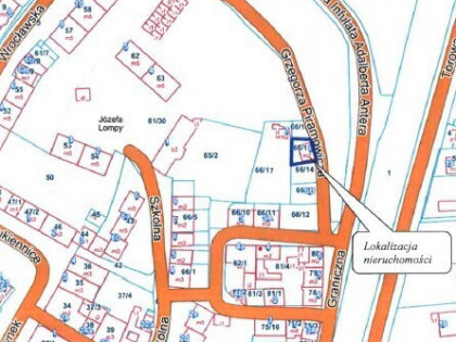 Działka zabudowana - średniowieczny Dom Żupana