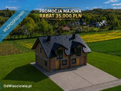 Dom na pięknej, południowej działce 10 ar – 15 min od Krakowa