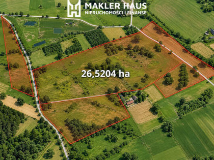 Grunty rolne 26 ha – Żytkiejmy, powiat gołdapski